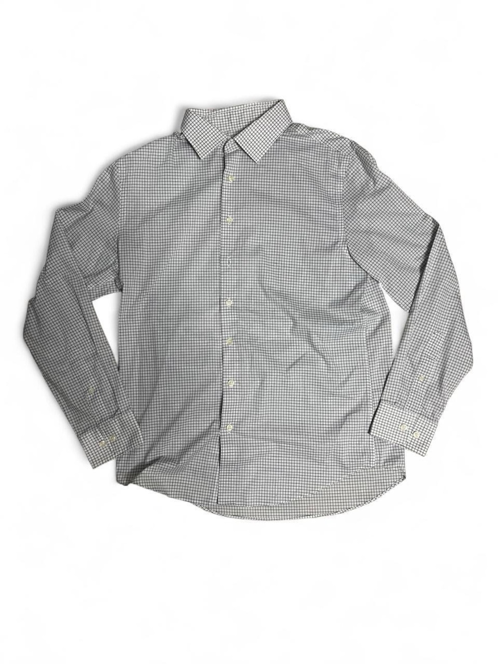 Goodfellow & Co Black and White Micro-Check Dress Shirt